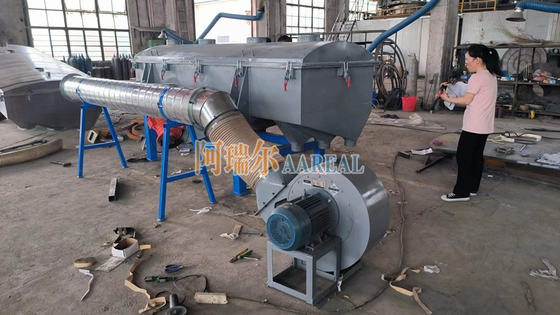 1000*3000mm Air Dingin Linear Vibrating Screen untuk deterjen