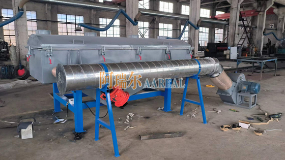 1000*3000mm Air Dingin Linear Vibrating Screen untuk deterjen