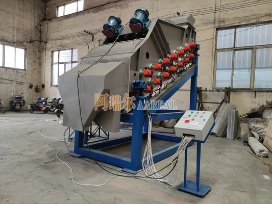 Layar bergetar frekuensi tinggi antistatik kapasitas besar untuk screening bubuk UHMWPE PE
