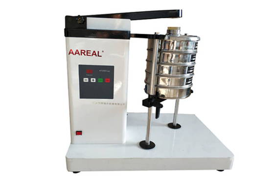 AAREAL AT200tap Tap Test Sieve Shaker Untuk Laboratorium Silikon Pasir Abrasive Partikel Ukuran Inspeksi