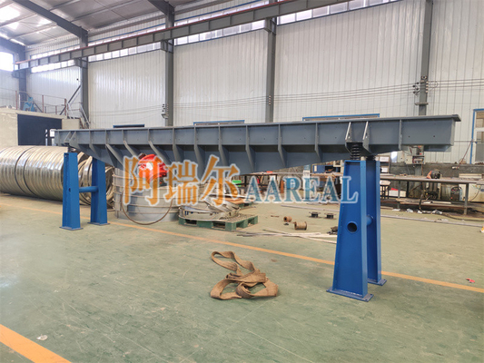 Long Distance Trough Type Vibratory Conveyor Untuk Pengangkutan Batubara Titanium Tinggi