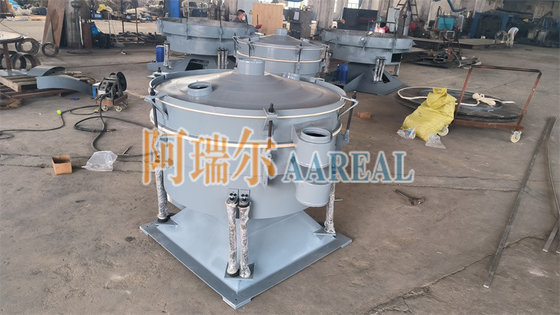 Efisiensi Tinggi Aluminium Oxide Powder Tumbler Screening Machine Dengan Ultrasonic Mesh Cleaning
