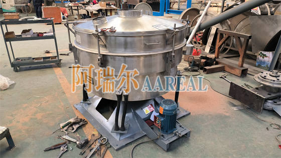 Efisiensi Tinggi Aluminium Oxide Powder Tumbler Screening Machine Dengan Ultrasonic Mesh Cleaning