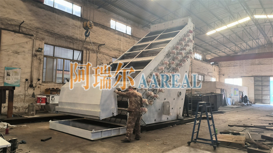 30TPH 3000 ~ 3600 RPM High Frequency Screen Untuk Marble Sand Kalsium Karbonat