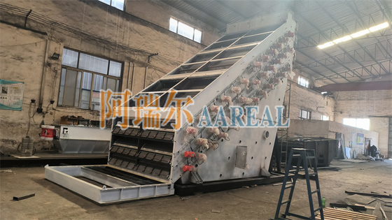 30TPH 3000 ~ 3600 RPM High Frequency Screen Untuk Marble Sand Kalsium Karbonat