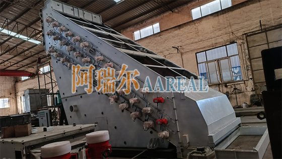 30~50 Ton/Jam Kapasitas Besar 1~4 Dek Pasir Silikon Alam Frekuensi Tinggi Screen Vibrating Sieve untuk Pasir Silikon Alam Pasir Fine Screening Dengan Pembersihan Mesh Sempurna
