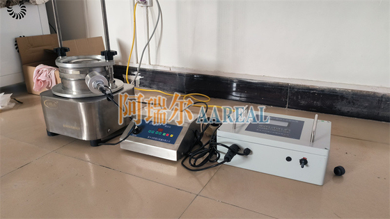 0~3mm Amplitude yang dapat disesuaikan 0~99 menit 200mm 8" Electromagnetic Vibratory Sieve Shaker Untuk Pemeriksaan Granularitas Laboratorium Gerak tiga dimensi