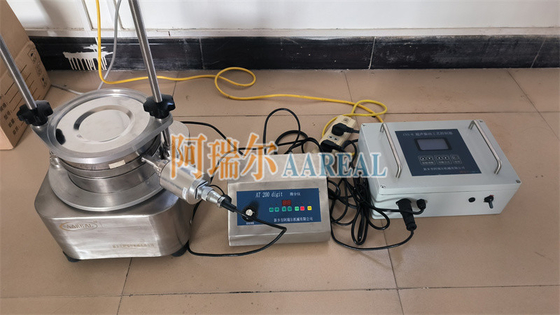 1 ~ 3mm Amplitudo yang dapat disesuaikan Electromagnetic Sieve Shaker Untuk Analisis Ukuran Partikel Laboratorium