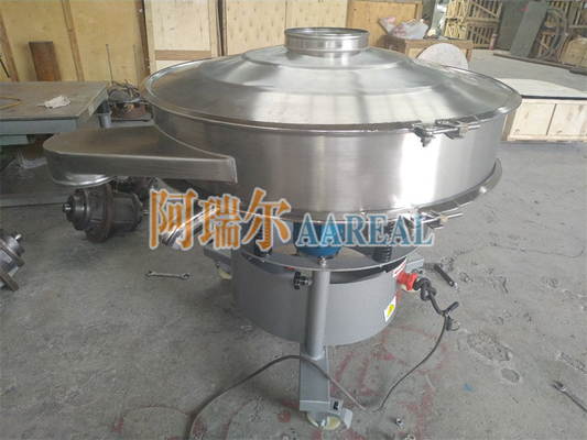 1200mm Stainless Steel Hot Soybean Milk Vibrating Filter Sieve untuk Pemisahan Cairan Padat