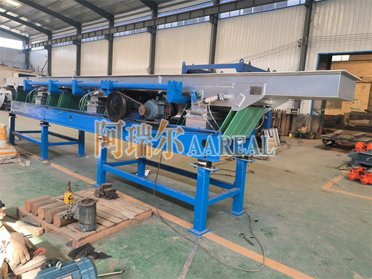Konveyor getaran eksentrik untuk fungsi pendinginan karet alami