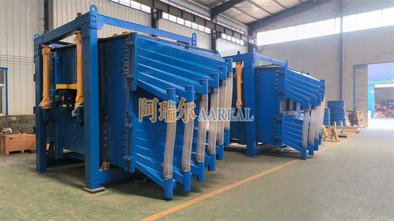 Maks. 2000*4000mm 1~5 Decks Gyratory Sifter untuk Granular Graphite Screening Lebih dari 90% Akurasi