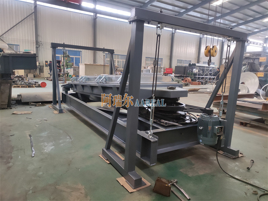 Efisiensi Tinggi Kapasitas Besar 1800*3600mm Mesin Gyratory Screen untuk Pemisahan Serbuk UHMWPE