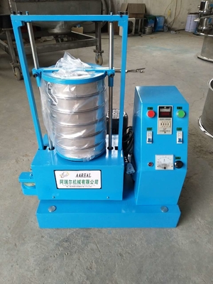 Peralatan pengujian analisis multi-sieve Laboratorium Mesin penyaring Sieve Shaker