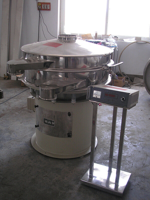 220V 50Hz Rotary Vibrating Screen Bulat Ultrasonik Separator