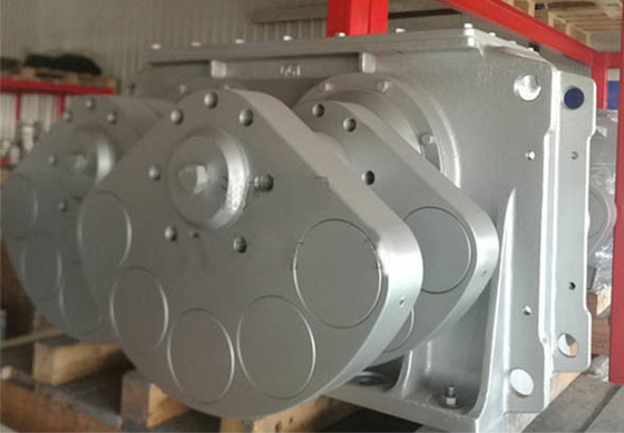 Perangkat Vibrating Industri Linier Directional Force Geared Vibration Exciters