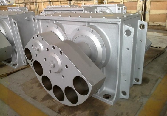 Perangkat Vibrating Industri Linier Directional Force Geared Vibration Exciters