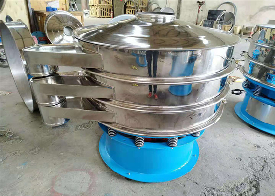 Screen Vibrator Sirkular Pembuangan Cepat, SiC Silicon Carbide Vibratory Separator