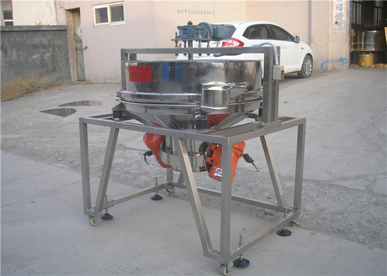 Susu bubuk Vibro Screen Machine 3D Lingkaran Vibrating Screen Separator
