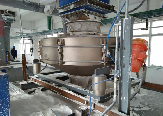 Potato Starch Vibro Screen Machine Layar Vibrating miring
