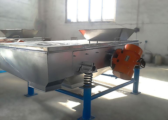 Perlengkapan skrining getaran tipe persegi panjang stainless steel 304 316L