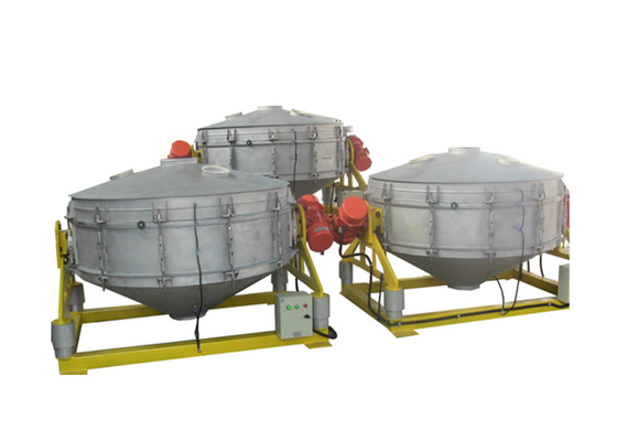 Aliran Melalui Vibro Screen Machine Sanitasi Baja tahan karat