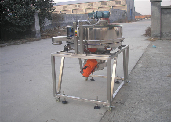 Aliran Melalui Vibro Screen Machine Sanitasi Baja tahan karat