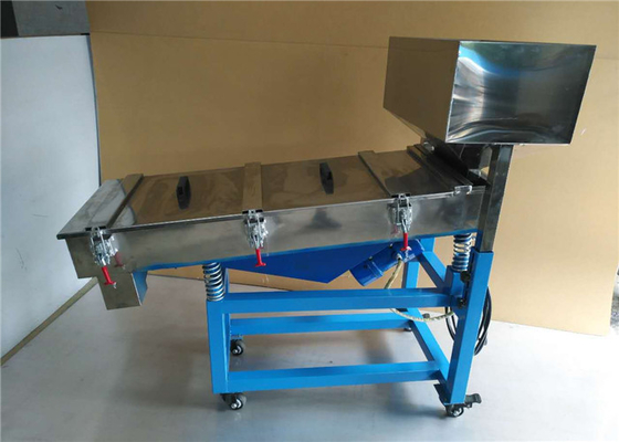 Pasir Silikon 100TPH 1.62M2 Linier Vibrating Screen