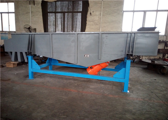 Mesin Screen Vibrating Linear yang tahan lama Plastik Partikel Screen persegi panjang