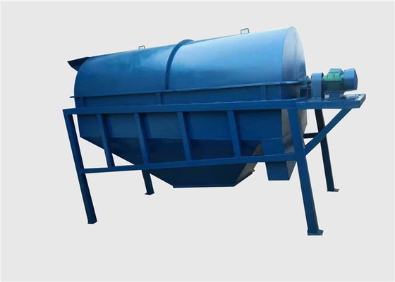 Rotary Trommel Drum Screen Machine Tanah Pasir Kerikil Klasifikasi Trommel Sieve