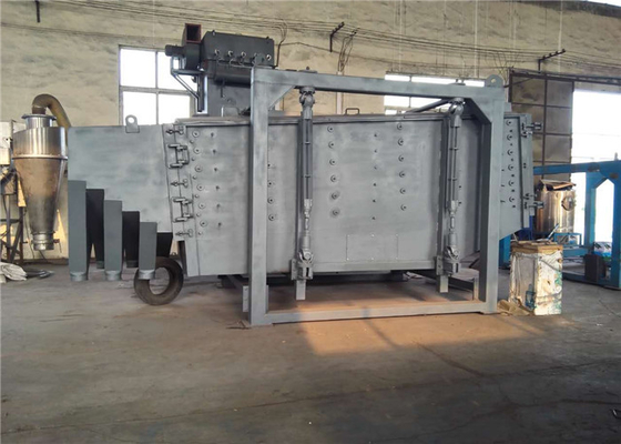 High Precision Gyratory Screen Separator Machine persegi panjang Untuk PVC Powder