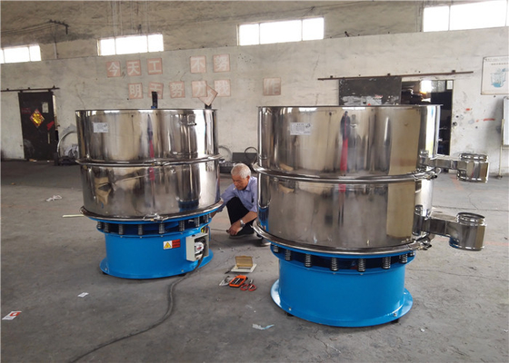 Multi Deck Round Vibrating Screen Tiga Dimensi Untuk Cat Larut Air