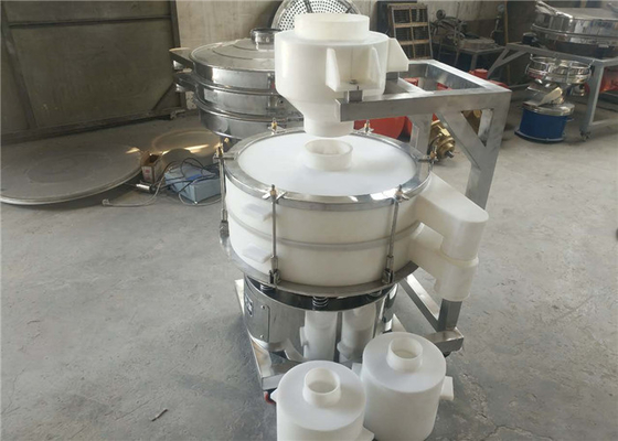 Mineral Salt Vibrating Screen Machine Anti Korosif Screen Shaker Separator