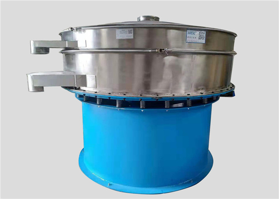 Kapasitas tinggi Vibro Sieve Machine Round Separator Untuk CaO Quick Lime Grading
