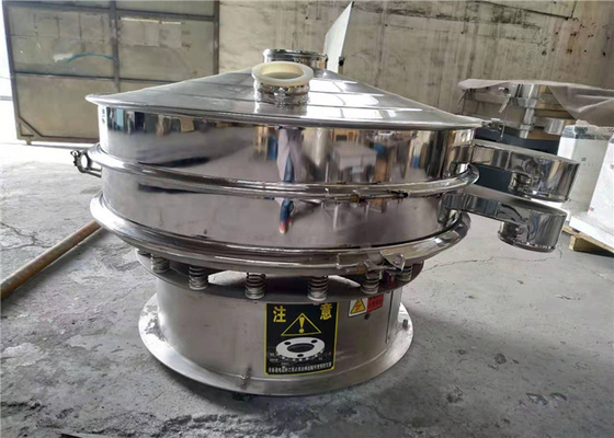 Ultrasonik Vibro Sifter Rotary Vibrating Screener Mesin Untuk Iron Oxide Kuning