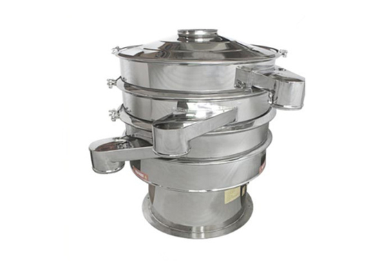 3D Rotary Ultrasonic Sieving Machine Multi Deck Untuk Pigmen Mutiara
