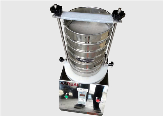 Laboratorium Test Sieve Shaker Ruang kaki kecil untuk skrining kering dan basah