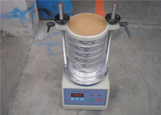 Laboratorium Test Sieve Shaker Ruang kaki kecil untuk skrining kering dan basah