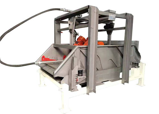 Efluen Air Limbah Gerak Lingkaran Vibrating Screen Mesin Screening basah