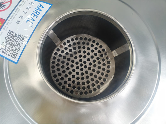 1000mm 200 Mesh 325 Mesh Rotary Vibrating Screen Untuk Serbuk Besi