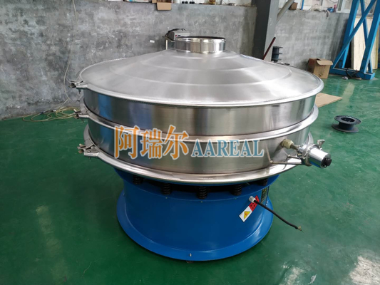 Powder Coating Single Layer SUS 1200mm Ultrasonic Vibrating Screen
