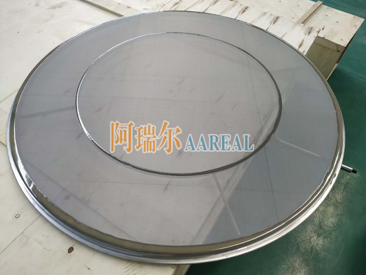 Powder Coating Single Layer SUS 1200mm Ultrasonic Vibrating Screen