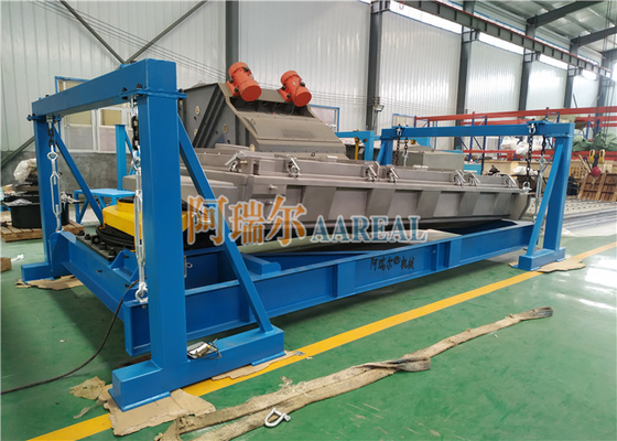 Urea Pupuk Antikorosif 1800 * 3600mm Mesin Gyratory Screen