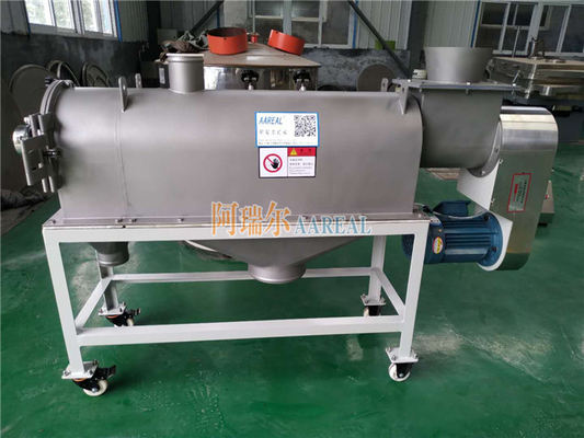 Aliran Udara Centrifugal 500 Mesh Rotary Sifter Screen Untuk Bubuk halus