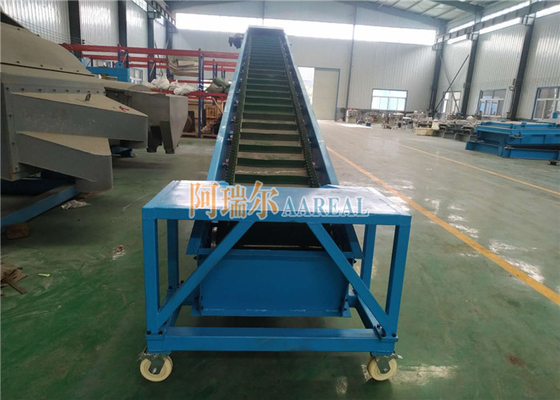 Partikel Kimia Bubuk Mendaki 500MM Perlengkapan Pengangkutan Sabuk