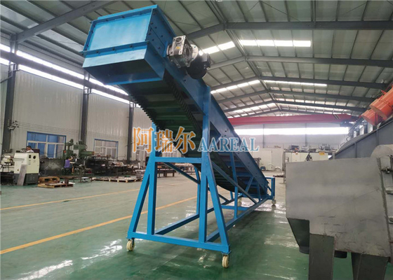 Partikel Kimia Bubuk Mendaki 500MM Perlengkapan Pengangkutan Sabuk