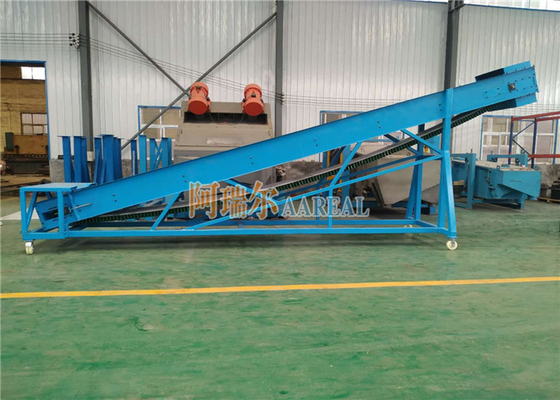 Partikel Kimia Bubuk Mendaki 500MM Perlengkapan Pengangkutan Sabuk