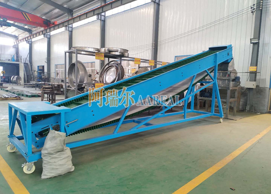 1400mm Climbing Skirt Industrial Belt Conveyor Untuk Blok Gula