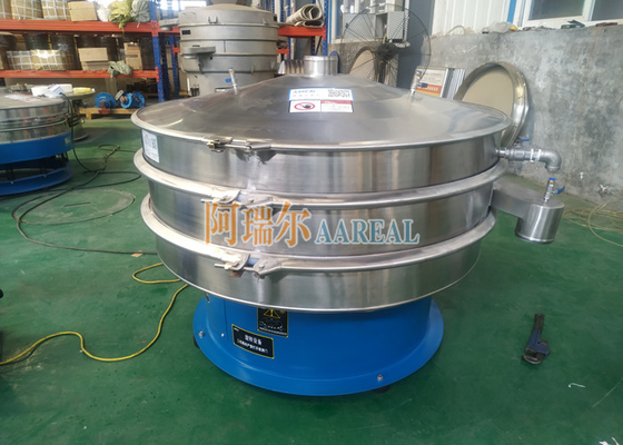 325 Mesh Ss304 Airtight Rotary Vibrating Screen Mesin