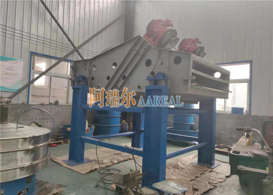 1500*3000mm Layar Vibrator Linier persegi panjang Untuk Stainless Steel Gula