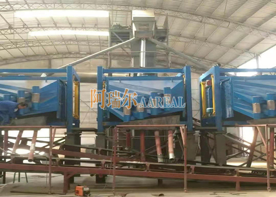2000 * 4000mm persegi panjang Gyratory Screen Separator Untuk Frac Pasir Kapasitas Ganda